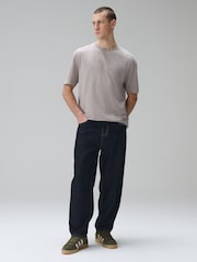 Neutral Flint Relaxed Fit Essential Crew Neck Cotton T-Shirt - Image 2 of 7
