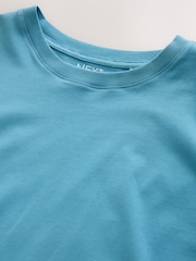Blue Marine Relaxed Fit Essential Crew Neck Cotton T-Shirt - Image 6 of 7