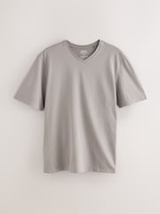 Neutral Regular Fit Essential V-Neck T-Shirt - Image 1 of 3