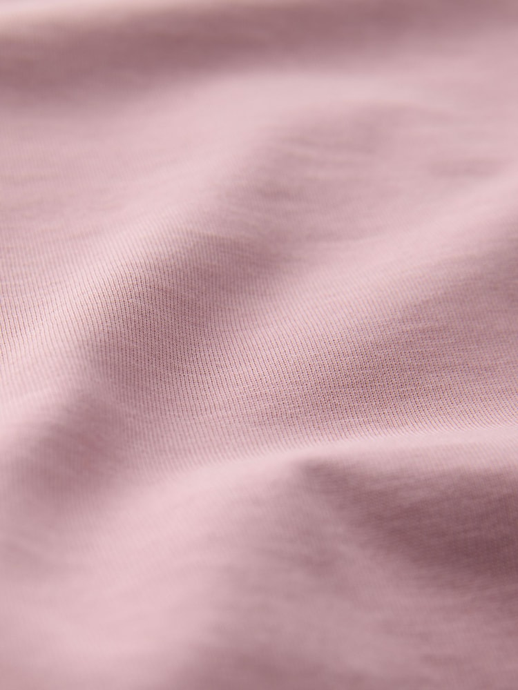 은은한 파스텔톤 핑크/세이지/아쿠아/화이트/네이비/블랙 - 슬림 핏  - 에센셜 코튼 티셔츠 6 팩 - 15의 이미지 15