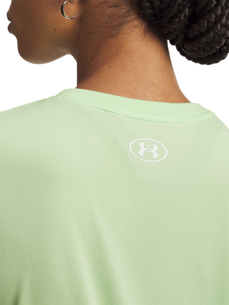 Under Armour White/Black Tech V Neck T-Shirt - Image 3 of 3