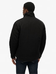 Superdry Black Cotton Canvas Ranch Jacket - Image 3 of 7