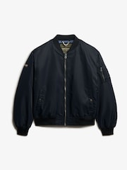 Superdry Blue MA1 Bomber Jacket - Image 7 of 8