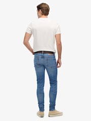 Superdry Blue Vintage Skinny Jeans - Image 2 of 7