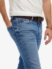 Superdry Blue Vintage Skinny Jeans - Image 6 of 7