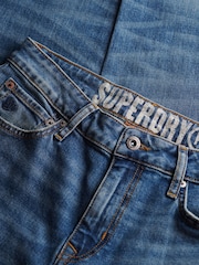Superdry Blue Vintage Skinny Jeans - Image 7 of 7