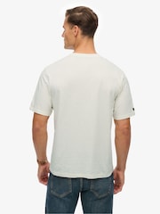 Superdry Cream Campaign Souvenir Loose T-Shirt - Image 2 of 6