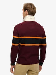 Superdry Vintage Athletic Stripe Rugby Shirt - Imagem 3 de 6