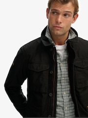 Superdry Black Collared M65 Jacket - Image 5 of 8