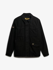 Superdry Black Collared M65 Jacket - Image 7 of 8