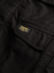 Superdry Black Collared M65 Jacket - Image 8 of 8