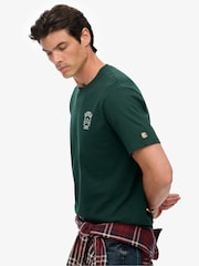Superdry Green Athletic Club T-Shirt - Image 3 of 7