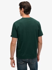 Superdry Green Athletic Club T-Shirt - Image 4 of 7