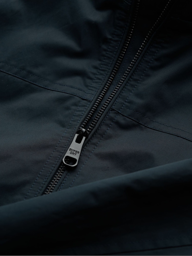 Superdry Blue Modern Sports Jacket - Image 8 of 8 Superdry Blue Modern Sports Jacket - Image 8 of 8