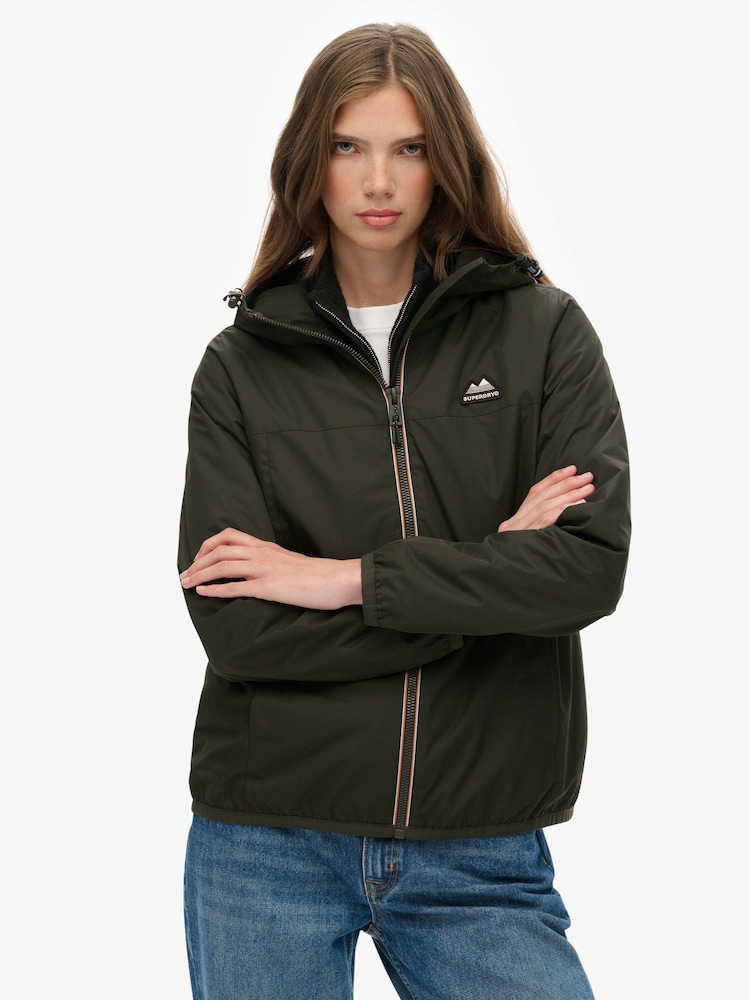 Superdry Green Essential Tri Windbreaker Jacket - Image 1 of 4