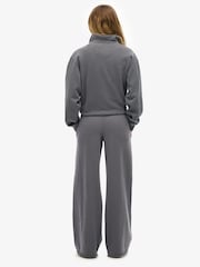 Superdry Grey Athletic Essentials Straight Leg Joggers - Image 4 of 5