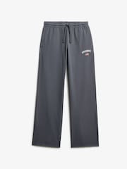 Superdry Grey Athletic Essentials Straight Leg Joggers - Image 6 of 7