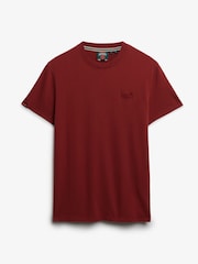 Superdry Red Essential Logo T-Shirt - Image 5 of 6