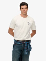 Superdry White Athletic Club T-Shirt - Image 2 of 7