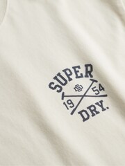Superdry White Athletic Club T-Shirt - Image 7 of 7