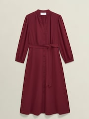 Hobbs Red Petite Peony Dress - Image 5 of 5