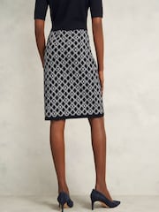 Hobbs Blue Perrie Knitted Dress - Image 2 of 4
