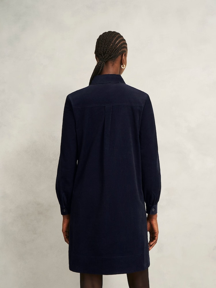 Hobbs Blue Lena Dress - Image 2 of 5 Hobbs Blue Lena Dress - Image 2 of 5