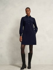 Hobbs Blue Lena Dress - Image 4 of 5