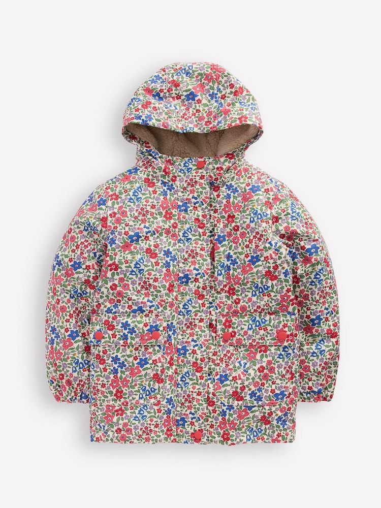 Boden Pink 4-in-1 Waterproof Coat - Image 1 of 5