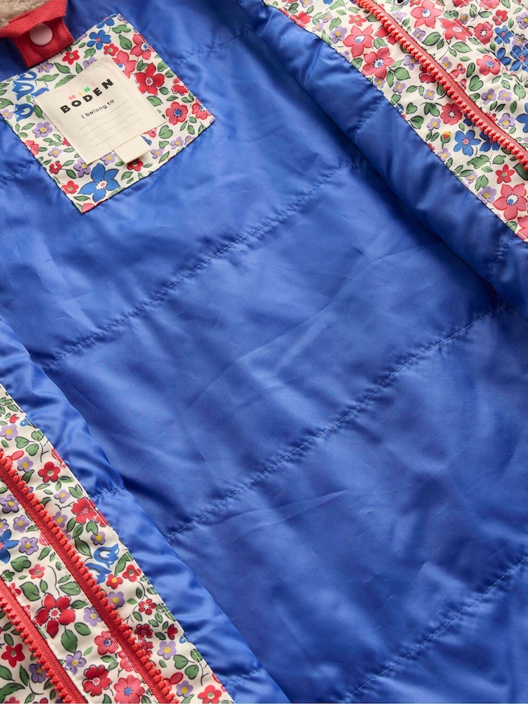 Boden Pink 4-in-1 Waterproof Coat - Image 6 of 6 Boden Pink 4-in-1 Waterproof Coat - Image 6 of 6