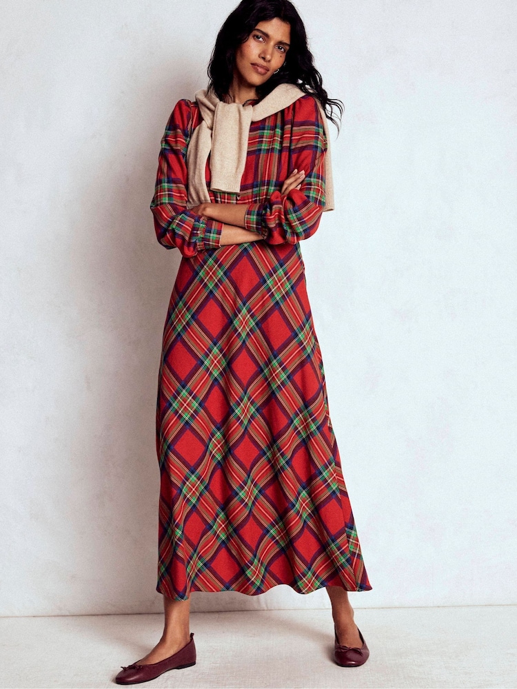 next red check dress Buy Boden Red Cassie Check Tea Dress from Next USA