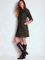 Boden Green Amanda Cord Short Dress - Image 1 of 5