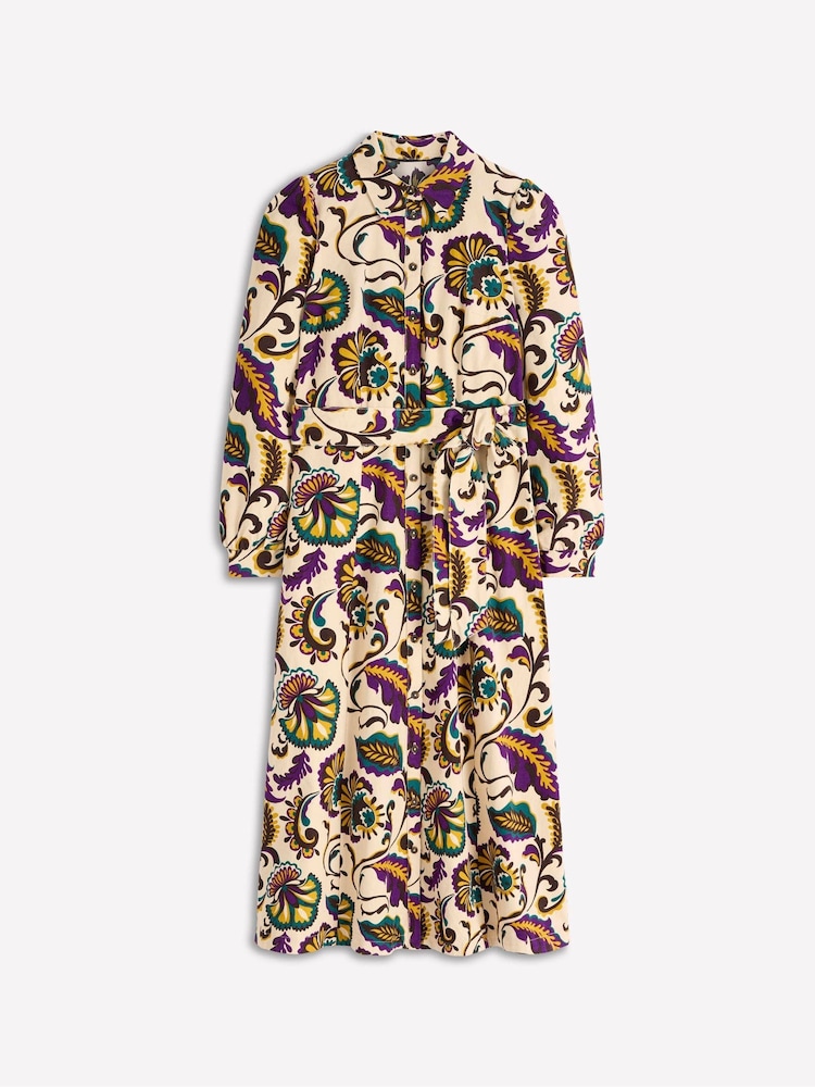 Verde escuro - Vestido midi de cordão Boden Clara - Imagem 5 de 5