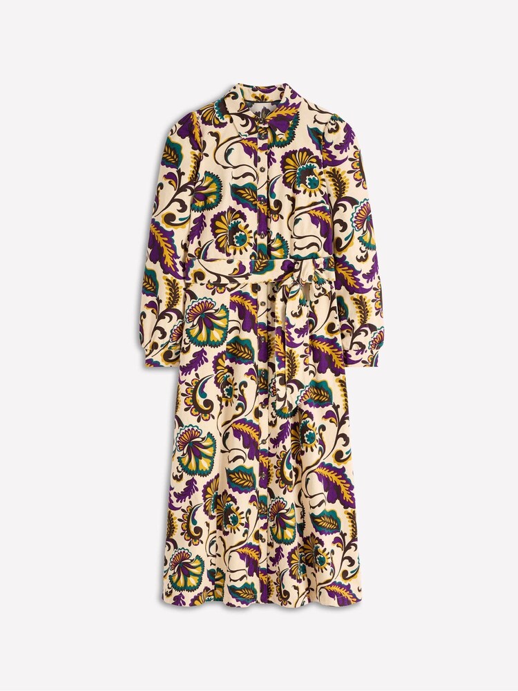 Boden Dark Green Clara Cord Midi Dress - Image 5 of 5