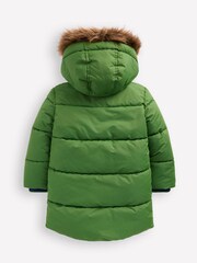 Boden Green Fleece Lined Padded Coat - Image 2 of 5