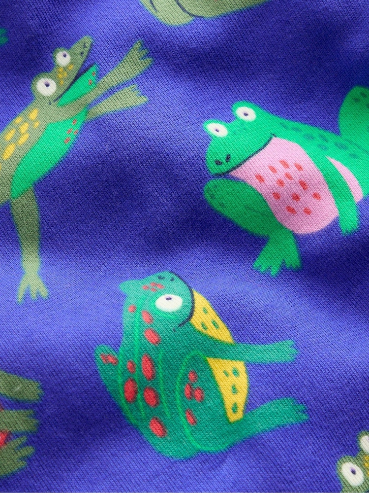 Boden Blue Snug Glow-in-the-Dark Pyjamas - Image 3 of 3