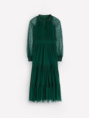Boden Green Lucille Tulle Midi Dress - Image 5 of 5