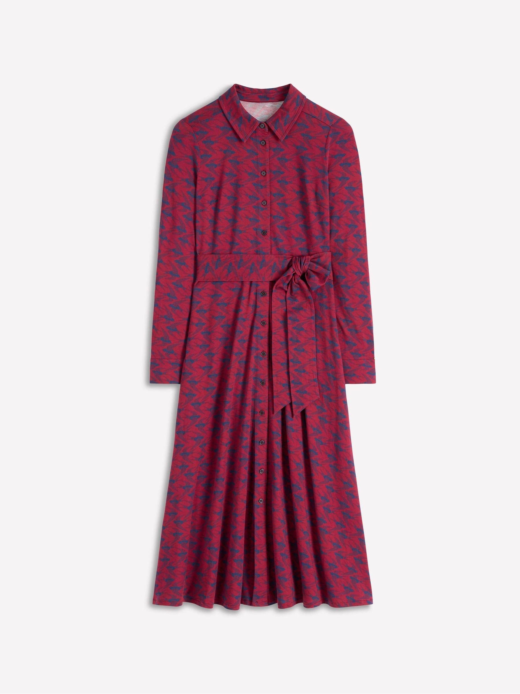 Buy Boden Red Marcia Jersey Shirt Dress from Next USA
