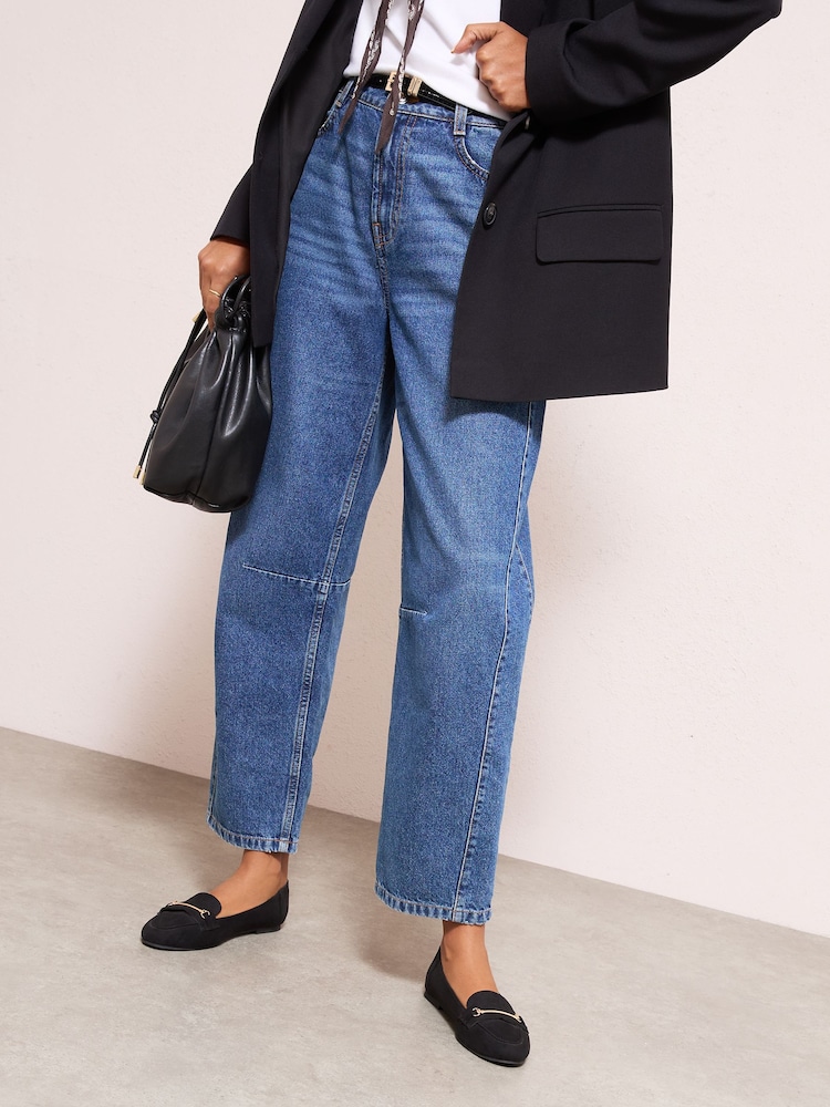 Friends Like These Black Wide Fit Faux Suede Snaffle Detail Smart Flat Loafers - Image 2 of 5 Friends Like These Black Wide Fit Faux Suede Snaffle Detail Smart Flat Loafers - Image 2 of 5