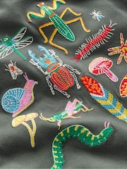 Boden Grey Glow Superstitch T-Shirt - Image 3 of 3