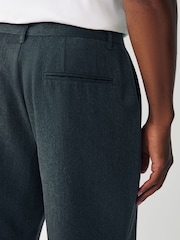 Grey Regular Fit Plain Front Smart Shorts 2 Pack - Image 7 of 10