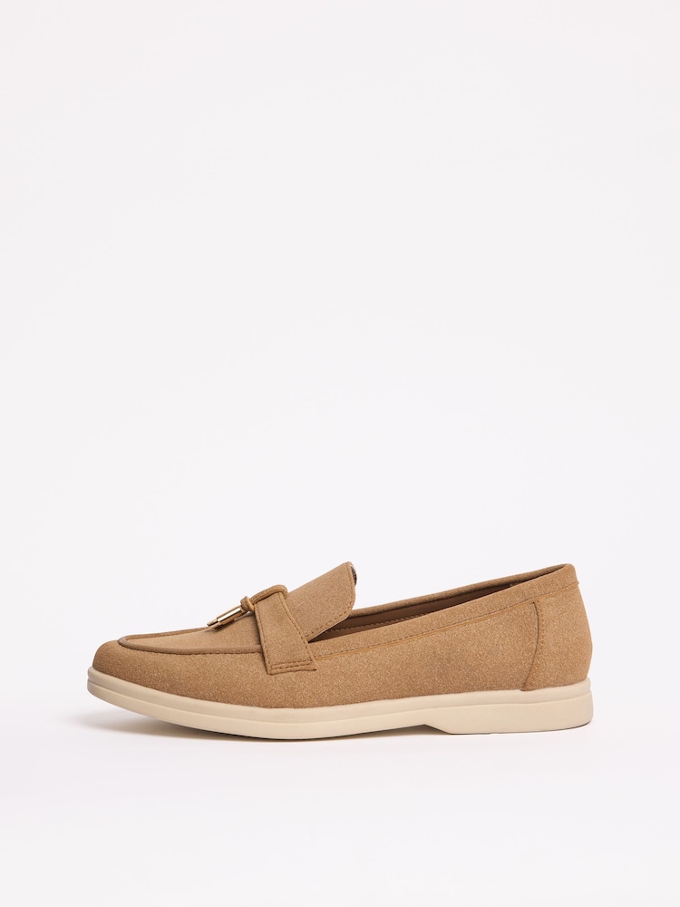 Friends Like These Imitert semsket skinn duskdetaljer Hvit yttersåle Casual Loafers - Bilde 8 av 8 Friends Like These Imitert semsket skinn duskdetaljer Hvit yttersåle Casual Loafers - Bilde 8 av 8