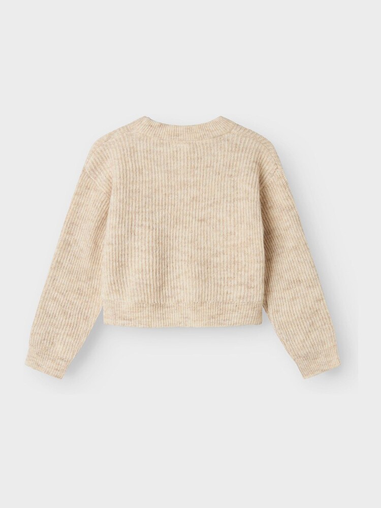 Name It Grey Short Knitted Jumper - Image 4 of 4 Name It Grey Short Knitted Jumper - Image 4 of 4