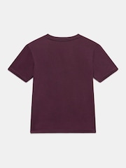 Mint Velvet Red Burgundy Cotton Graphic T-Shirt - Image 7 of 8