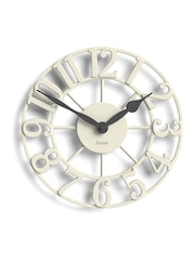 Jones Clocks Linen white Lighthouse Wall Clock 30cm - Image 3 of 4