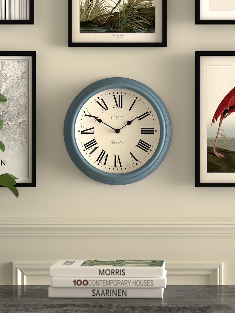 Jones Clocks Old Boat Blue Venetian Wall Clock 30cm - Image 1 of 4