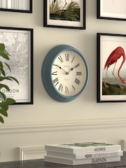 Jones Clocks Old Boat Blue Venetian Wall Clock 30cm - Image 2 of 4