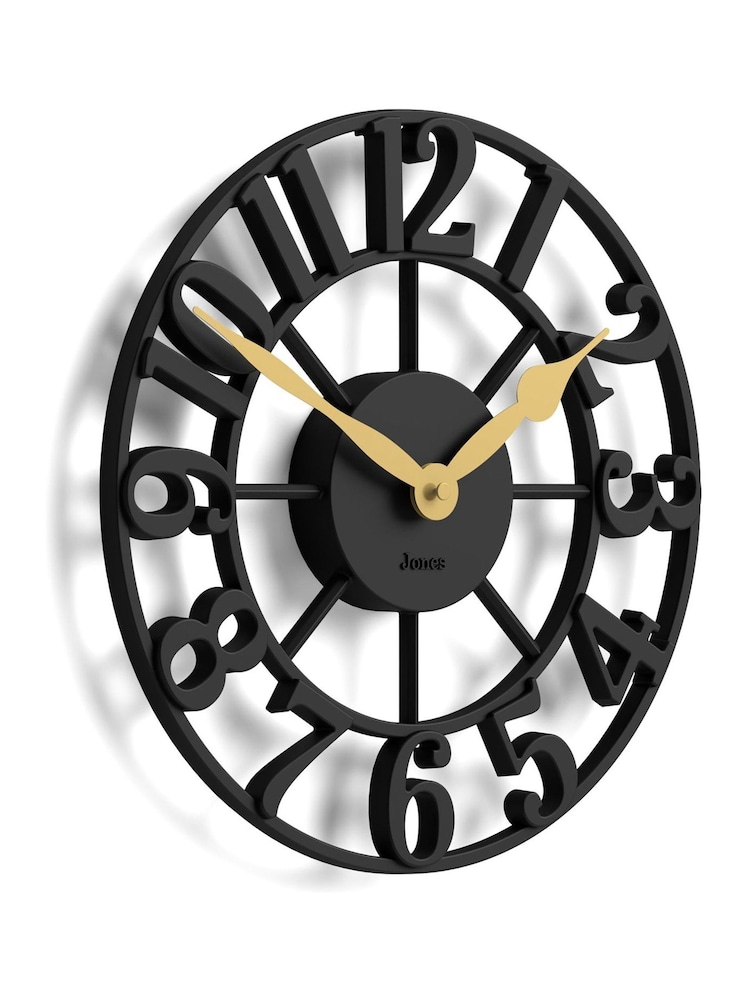 Jones Clocks Black Lighthouse Wall Clock 30cm - Image 4 of 4 Jones Clocks Black Lighthouse Wall Clock 30cm - Image 4 of 4