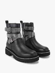 KG Kurt Geiger Tiff Biker Boots - Imagem 3 de 4
