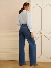 Love & Roses Dark Blue Jeans - Image 5 of 5